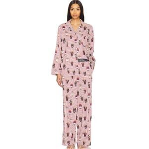 Polo Ralph Lauren XS Pajama Set Madison Iconic Bear Bear Print Red NEW $198